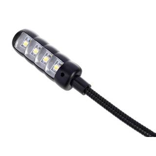 Adam Hall XLR4A Ultra COB LED zwanenhalslampje met haakse XLR