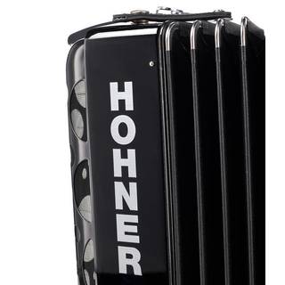 Hohner Amica Forte IV 120 Zwart, Silent Key accordeon