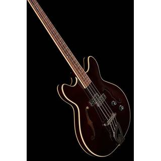 Guild Newark St. Collection Starfire I Bass Vintage Walnut semi-akoestische basgitaar
