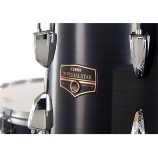 Tama IE62H6W-HBK Imperialstar Hairline Black 6d. drumstel