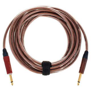 Cordial CSI6PP-METAL-SILENT ENCORE 6.3 TS jack recht silent - 6.3 TS jack recht kabel 6m