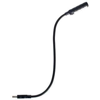 Adam Hall SLED 1 ULTRA USB C zwanenhals-lamp met USB-connector en 4 COB LED's