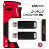 Kingston DataTraveler 20 2x 64GB USB 2.0 geheugen stick