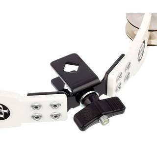 Latin Percussion LP170 Cyclops Mountable Tambourine Steel White