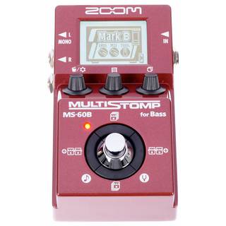 Zoom MultiStomp MS-60B multi-effectpedaal voor basgitaar