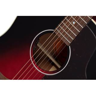 Epiphone Slash J-45 Vermillion Burst elektrisch-akoestische gitaar met koffer