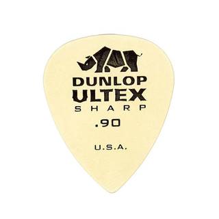 Dunlop 433P090 Ultex Sharp Pick 0.90 mm plectrumset (6 stuks)