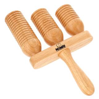 Nino Percussion NINO561 houten agogo 3-voudig