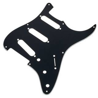 Fender 8-hole '50s Vintage-Style Stratocaster S-S-S Pickguard Black slagplaat voor Fender Stratocaster