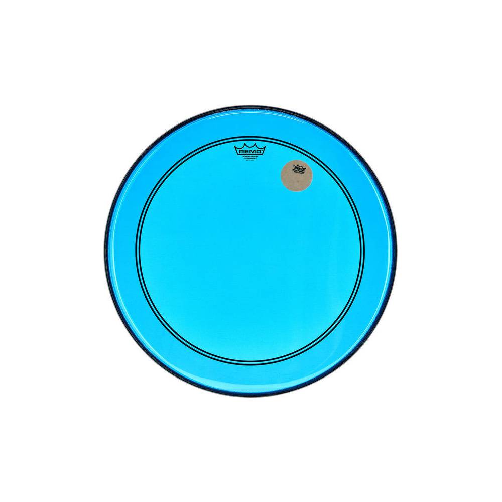Remo P3-1322-CT-BU Powerstroke P3 Colortone Blue 22 inch