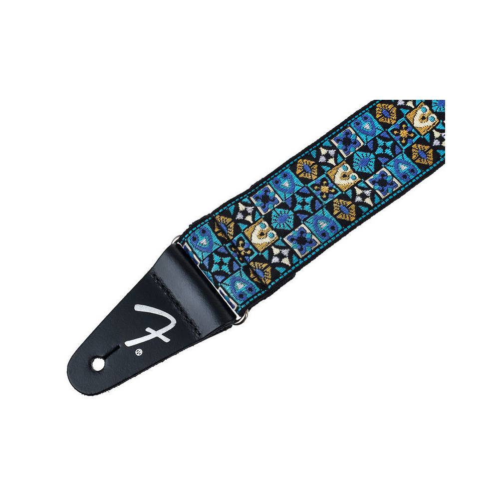 Fender Festival Strap gitaarband, blauw