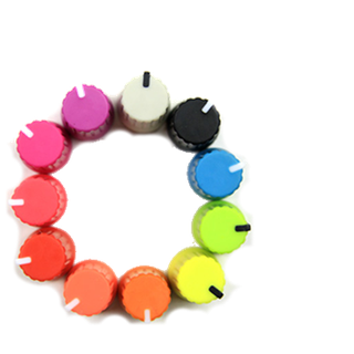 Chroma Caps Super Knob 90 graden Zwart
