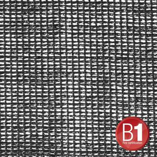 Adam Hall Gaasdoek 202 zwart 3m breed (per meter)