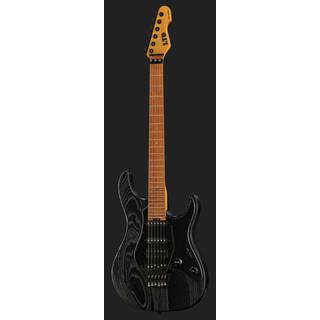 ESP LTD Deluxe SN-1000FR Black Blast elektrische gitaar