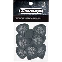 Dunlop Tortex Pitch Black Standard 0.50mm 12-pack plectrums