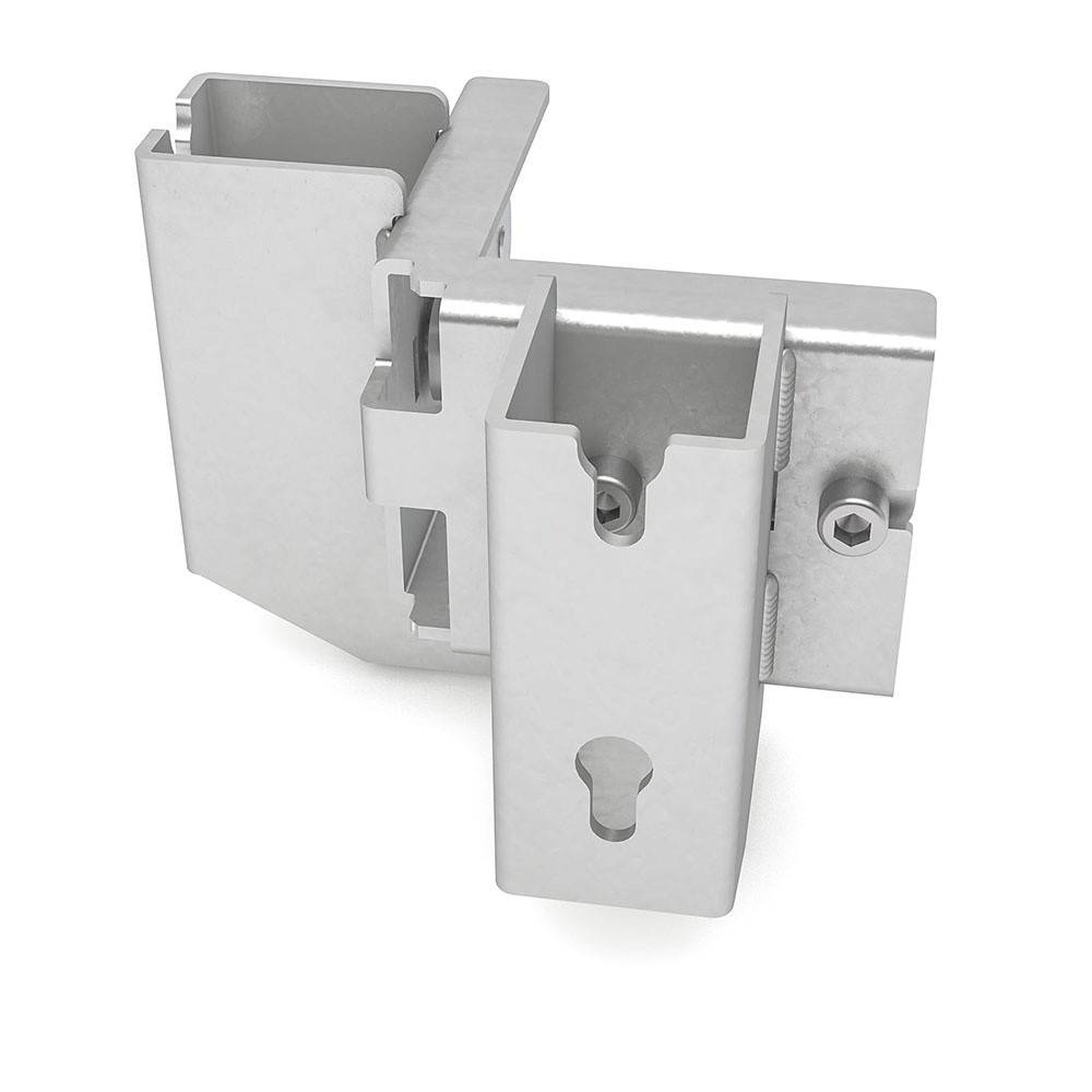 Showtec Spider Dex hoekklem voor podiumrailing XS