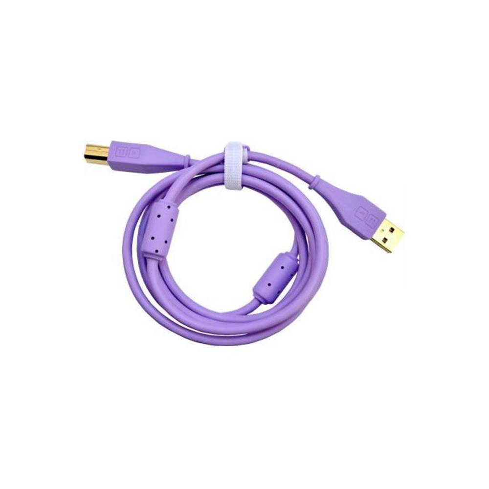 Chroma Cable Rechte USB-kabel 1,5m Paars