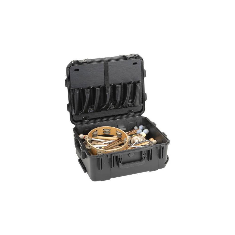 SKB iSeries 1914-8 waterdichte flightcase percussie en stokken