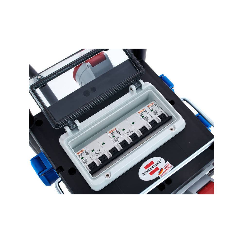 Brennenstuhl Komp. 1153690400 stroomverdeler rubber 3x CEE voor buitengebruik 2m