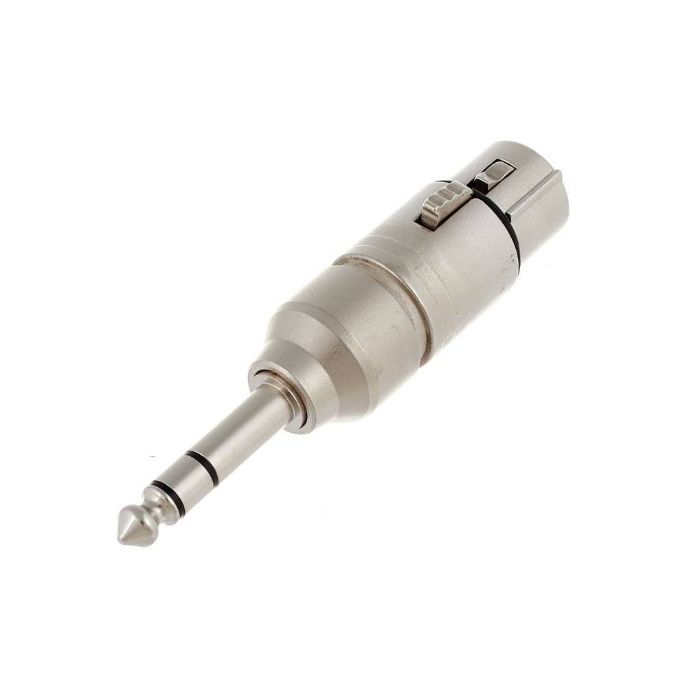 Neutrik NA3FP adapter XLR female - Jack male stereo