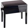 Konig & Meyer 13950 pianobank hooggl. zwart (velvet zw. zitting)