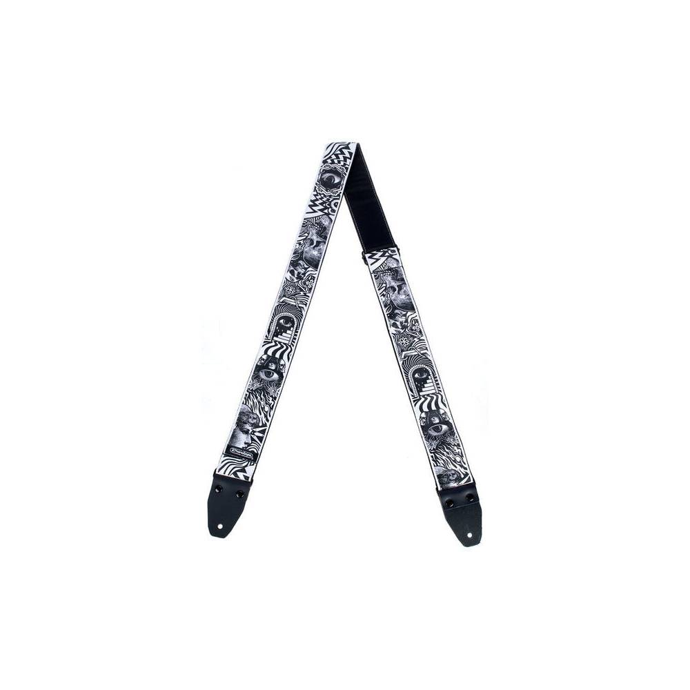 Dunlop ILOVEDUST Jacquard Strap ILD04 Skulls