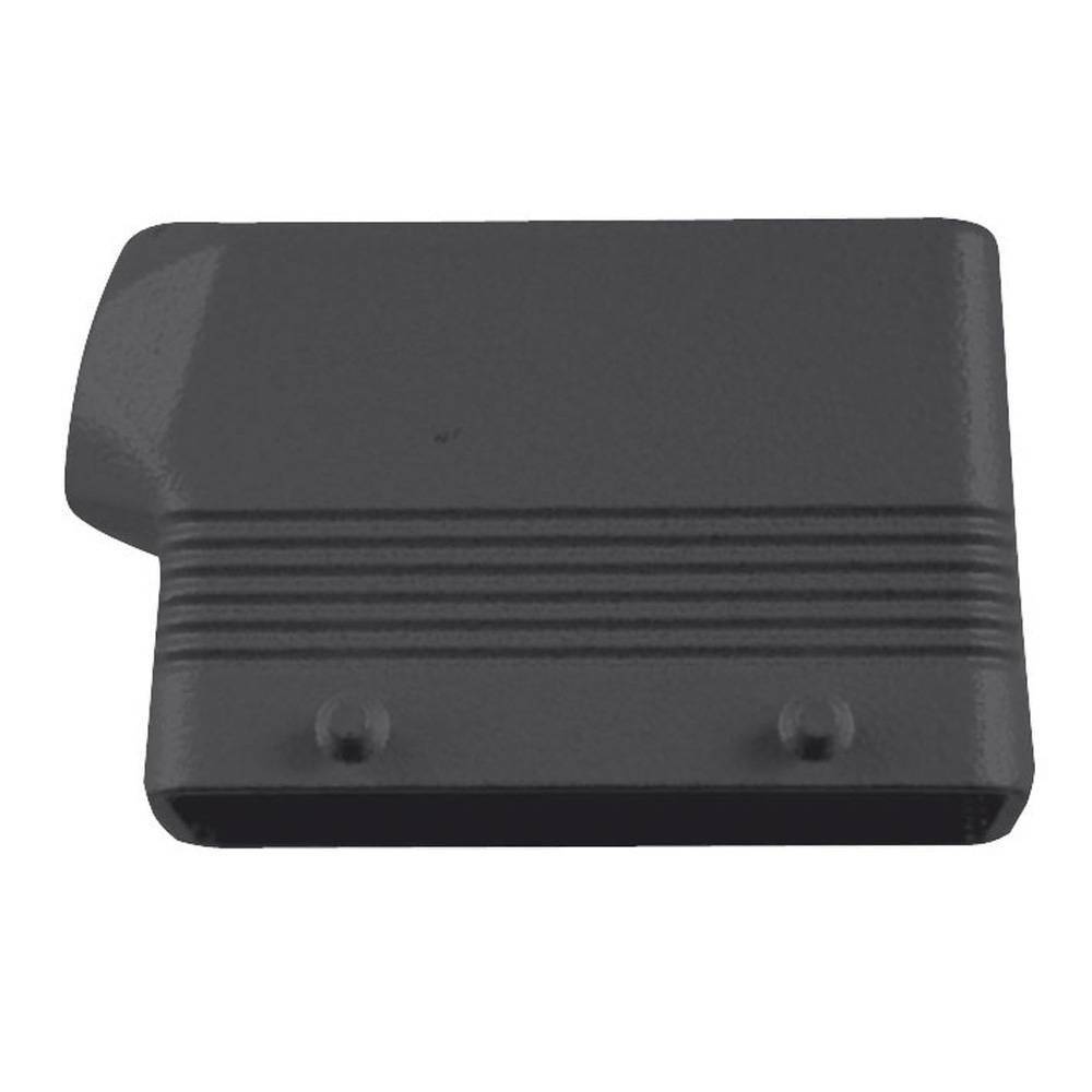 DAP 16p/72p Kabeldeel PG21 ingang zijkant zwart