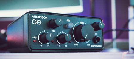 PreSonus lanceert AudioBox Go - de kleinste audio interface?