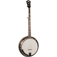 Recording King Madison RK-R35-BR 5-snarige esdoorn resonator banjo met tone ring en armsteun