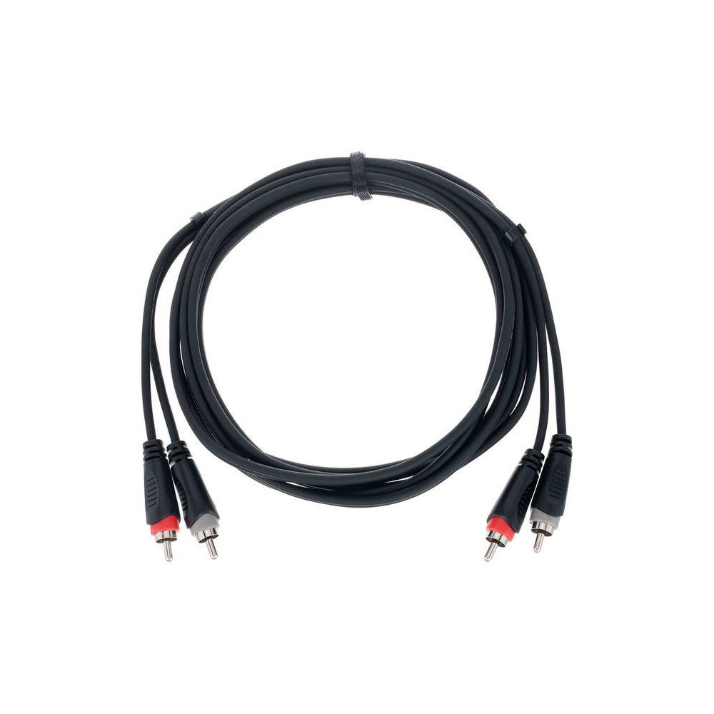 Cordial EU3CC Elements 2x RCA male - 2x RCA male 3m
