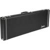 Fender G&G Deluxe Strat/Tele Lefthanded Black/Orange Plush koffer voor linkshandige Stratocaster en Telecaster