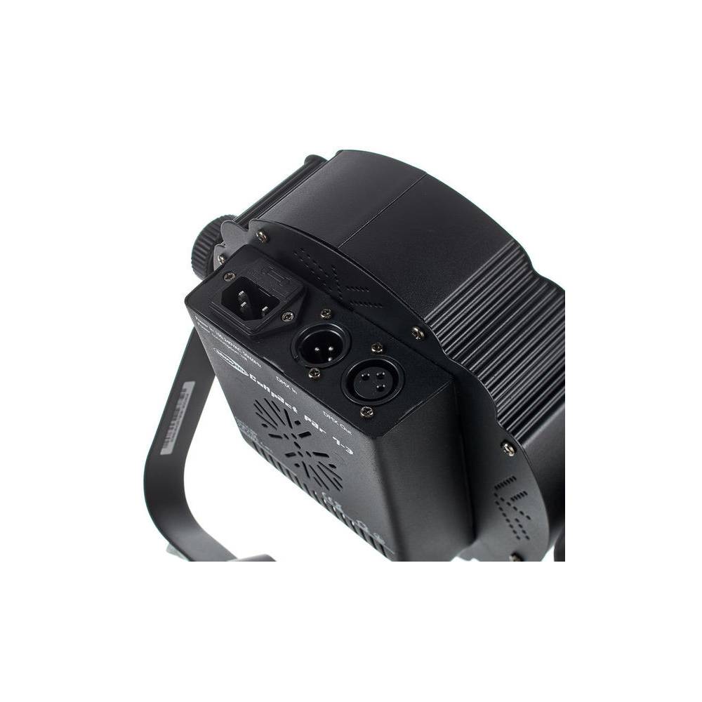 Showtec Compact Par 7 Tri platte RGB LED-par zwart