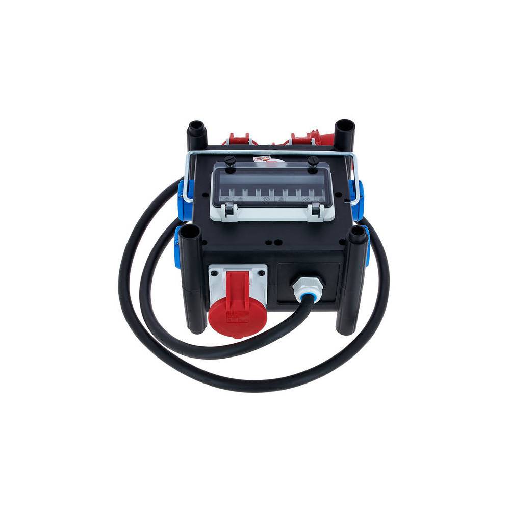 Brennenstuhl Komp. 1153690400 stroomverdeler rubber 3x CEE voor buitengebruik 2m