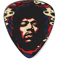 Dunlop Jimi Hendrix 69 Psych Series Star Haze plectrumset (6 stuks)