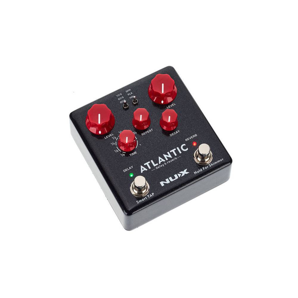 NUX Atlantic Delay & Reverb stereo effectpedaal