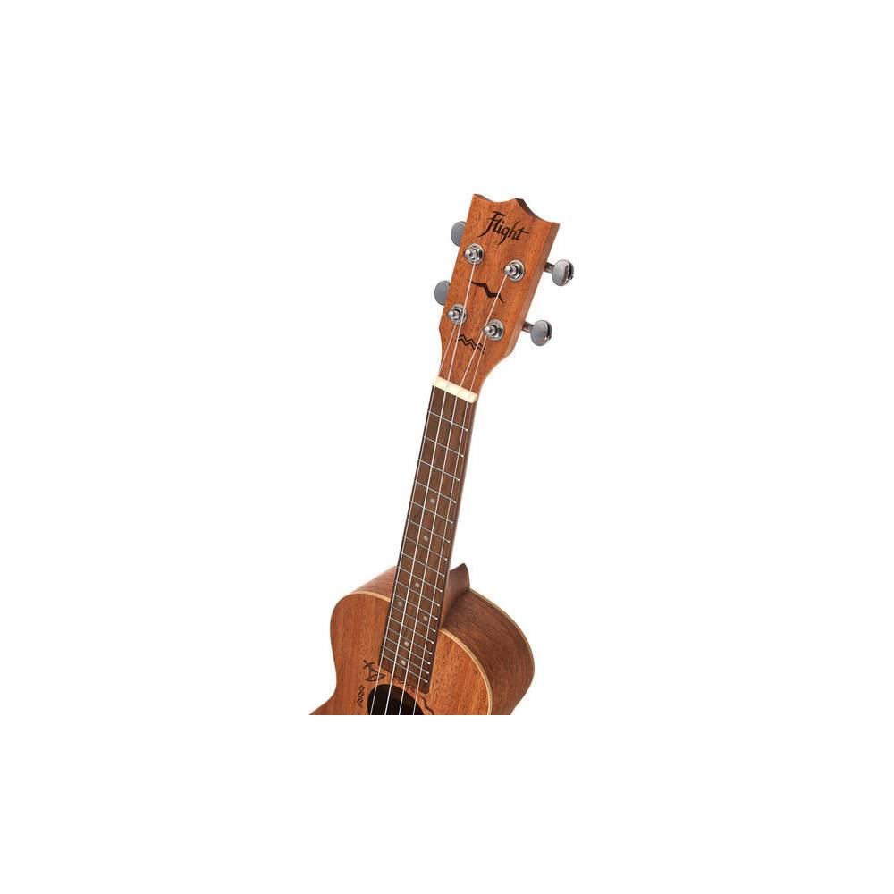 Flight Designer Series DUC323E elektrisch-akoestische concert ukelele met gigbag