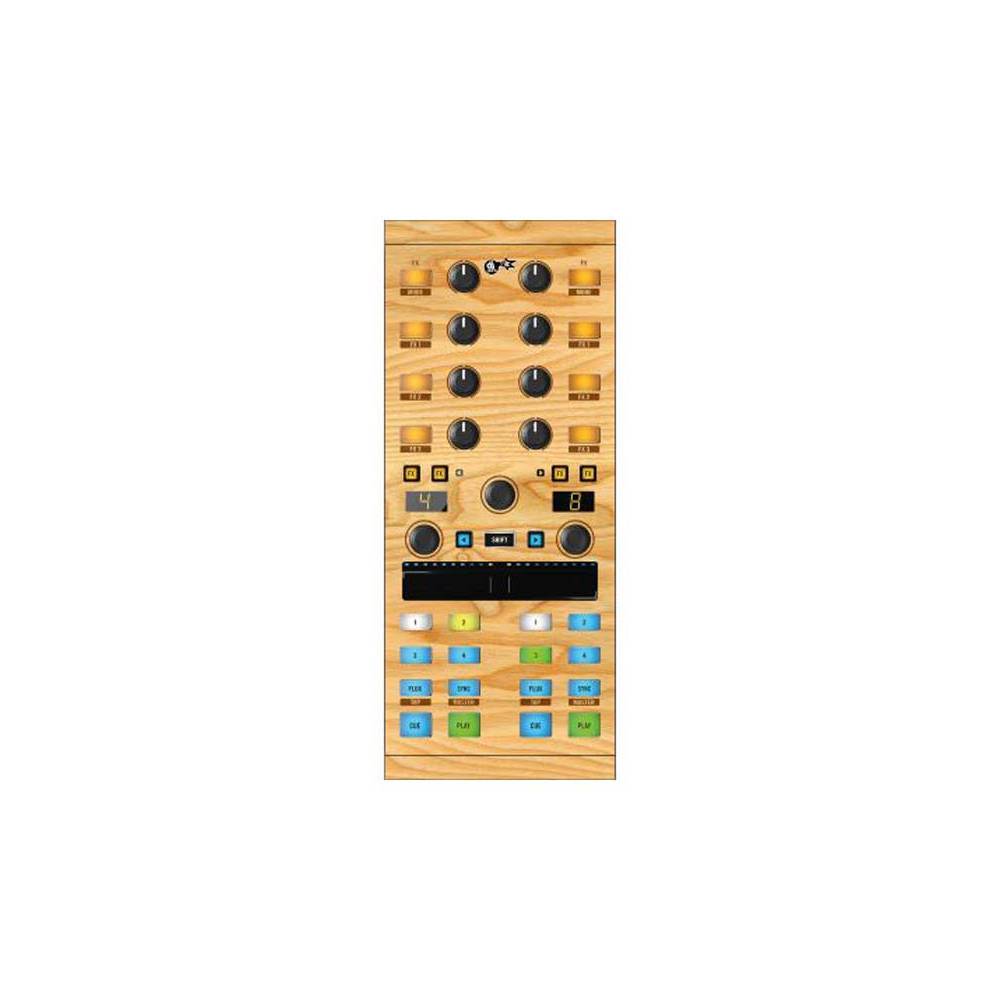 DJ-Skins Native Instruments X1 MK2 Skin Woody