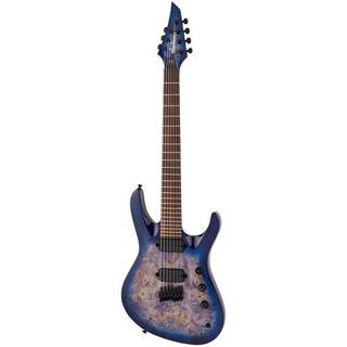 Jackson Pro Series Signature Chris Broderick Soloist HT7P Transparent Blue 7-snarige elektrische gitaar