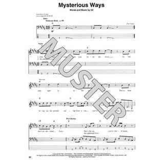 Hal Leonard Bass Play Along Volume 41 U2 Bass Guitar