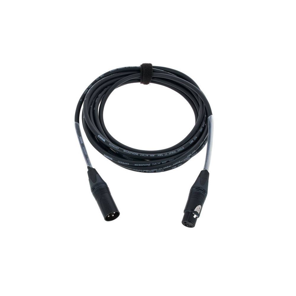 Cordial CPM5FM-234 XLR (male) / XLR (female) AWG 22 kabel 5 meter