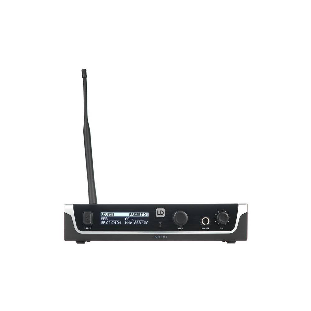 LD Systems U508 IEM in-ear monitorsysteem (bandgap + ISM)