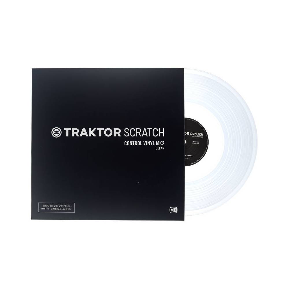 Native Instruments Traktor Scratch Control Vinyl MKII clear
