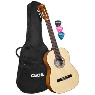 Cascha HH 2137 student series 4/4 klassieke gitaar set