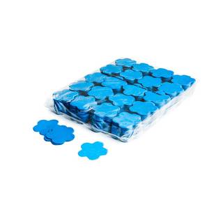 Magic FX bloemvormige confetti 55mm lichtblauw