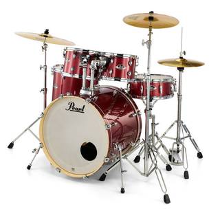 Pearl EXX725BR/C704 Export Black Cherry Glitter drumstel