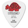Dunlop 424P050 Tortex Wedge Pick 0.50 mm plectrumset (12 stuks)