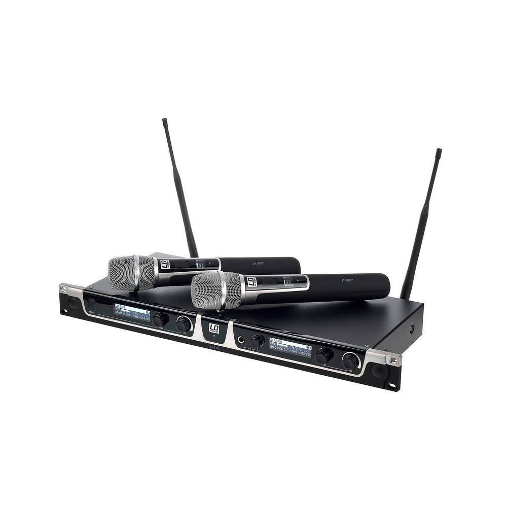 LD Systems U508 HHC 2 dual handheld systeem (bandgap + ISM)