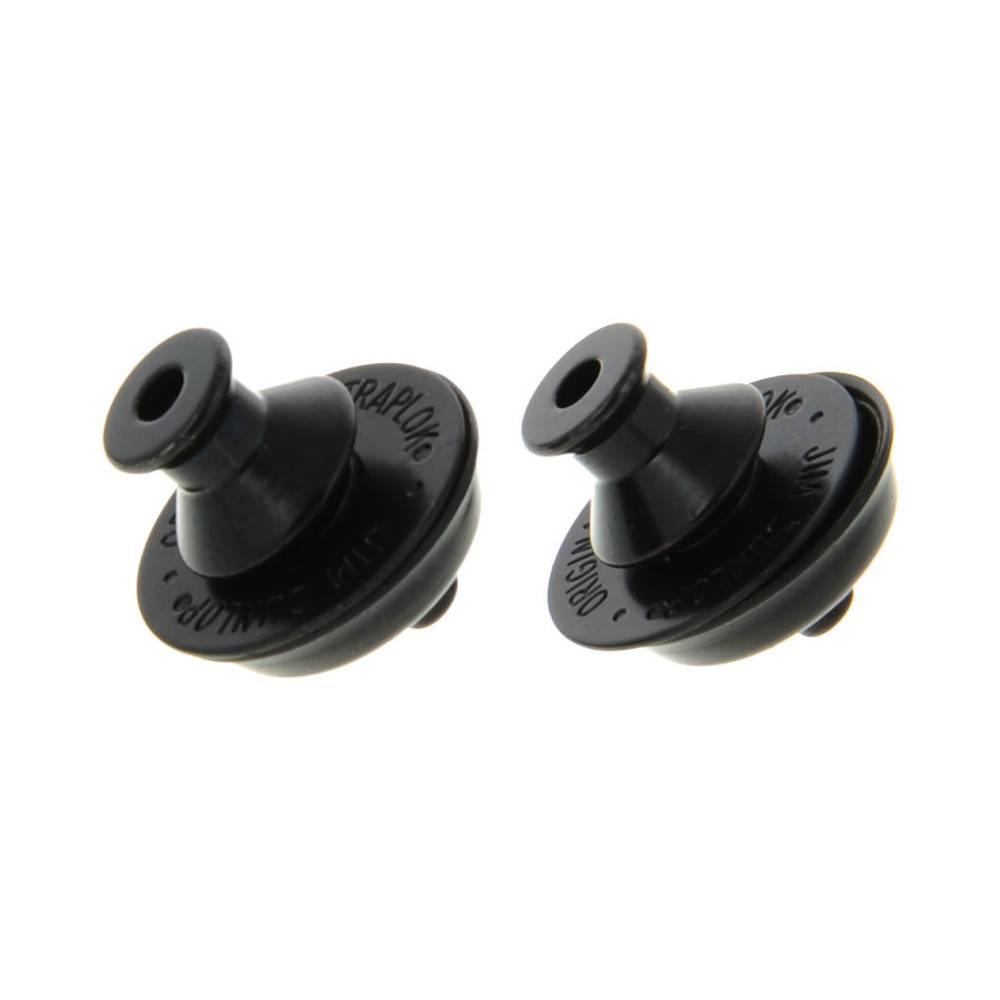 Dunlop SLS1033BK Straplok Strap Retainers Dual Design Black