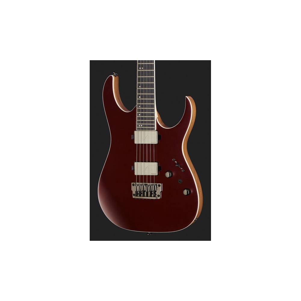 Ibanez RG5121 Burgundy Metallic Flat elektrische gitaar met koffer