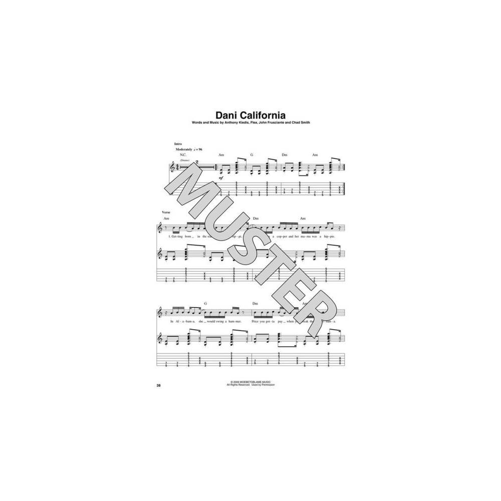 Hal Leonard Guitar Play Along Volume 153 Red Hot Chili Peppers